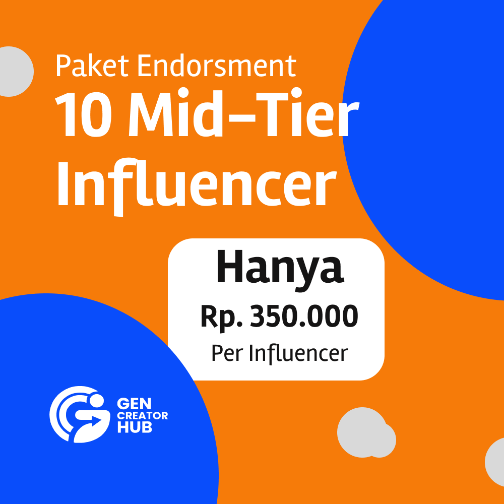 Paket Endorsment Mid-Tier 